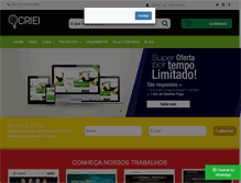 Tablet Screenshot of criei.com.br